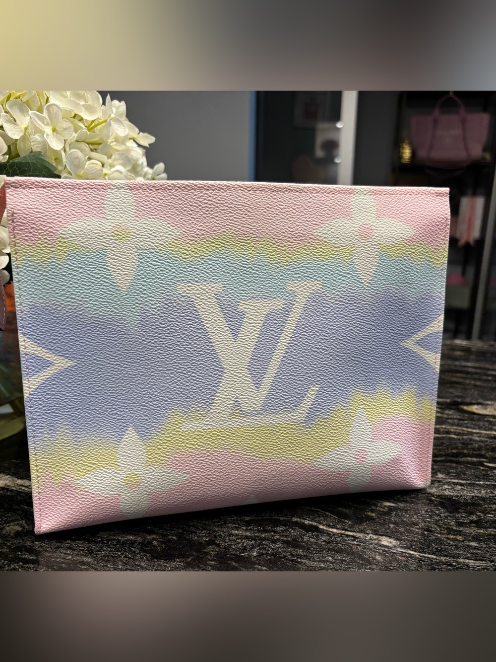 Louis Vuitton Pastel Monogram Canvas Cosmetic Pouch